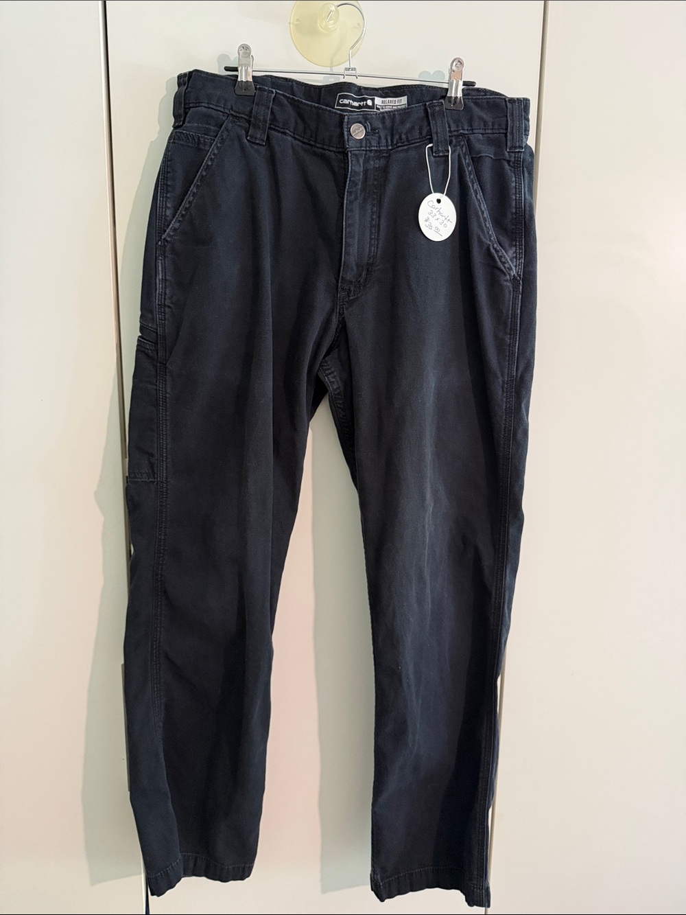 Carhartt Black Men's cotton pants 33x30